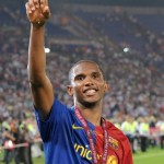 Eto'o with FC Barcelona