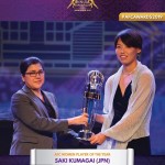 Saki Kumagai (Japan and Olympique Lyonnais) crowned in Asia as The Best Asian Player of the Year.