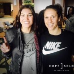 Hope Solo and Carli Lloyd ( 5 IFFHS Awards for the two US Legends):  engagement for equality like many other players .
