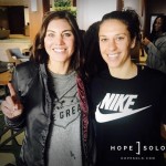Hope Solo and Carli Lloyd ( 5 IFFHS Awards for the two US Legends): engagement for equality like many other players .