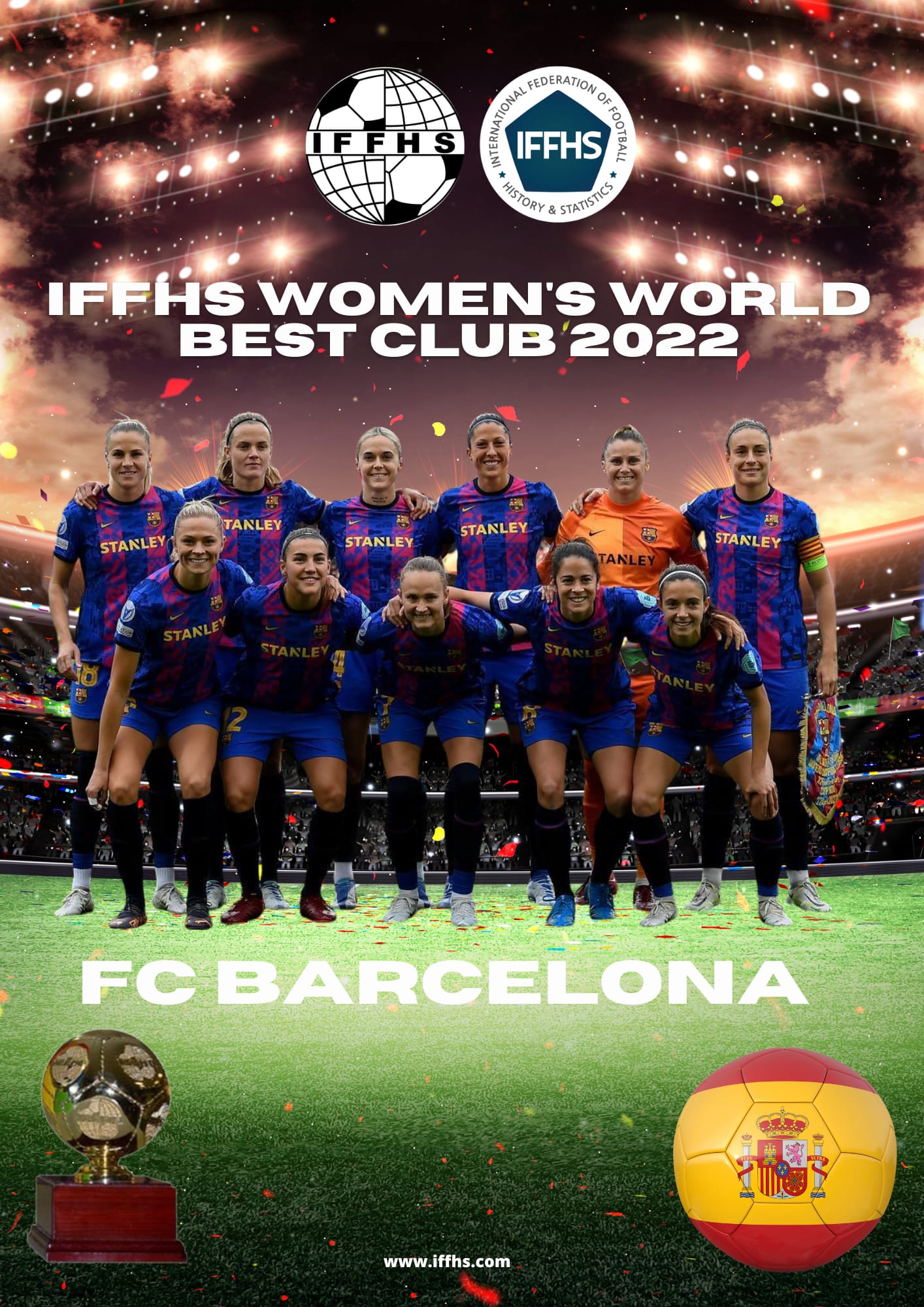 iffhs women's club world ranking 2022